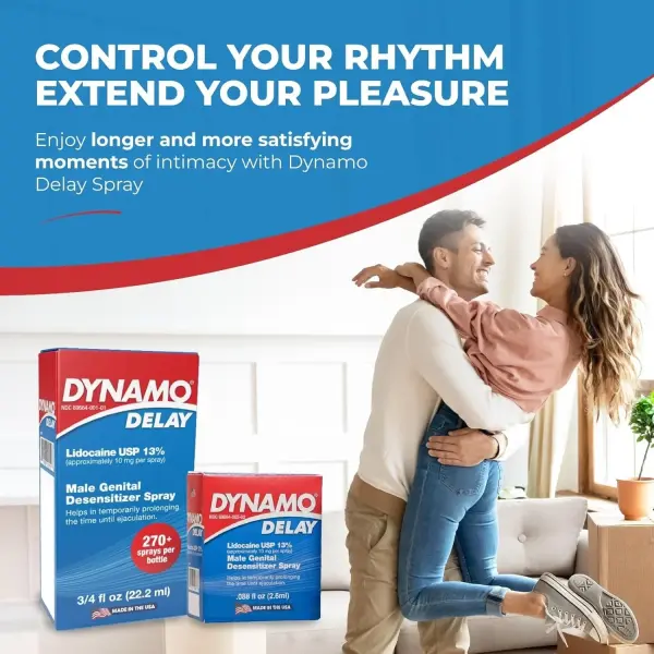 Dynamo Delay Endurance Spray - Last Longer & Stay in the Moment